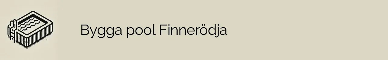 Bygga pool Finnerödja